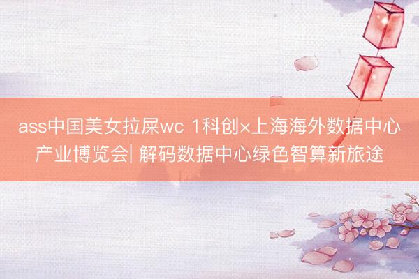 ass中国美女拉屎wc 1科创×上海海外数据中心产业博览会| 解码数据中心绿色智算新旅途